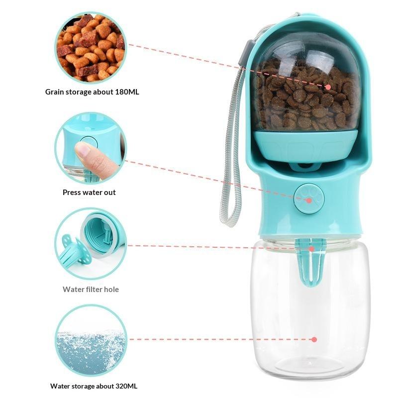 Hot 2 In 1 Portable Pet Water  - Hot Dog Press ulasan dan harga