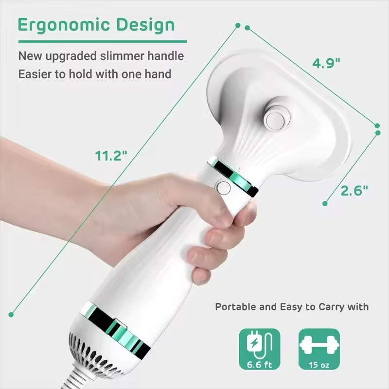 2-in-1 Pet Hair Dryer Grooming - Hot Dog Press ulasan dan harga