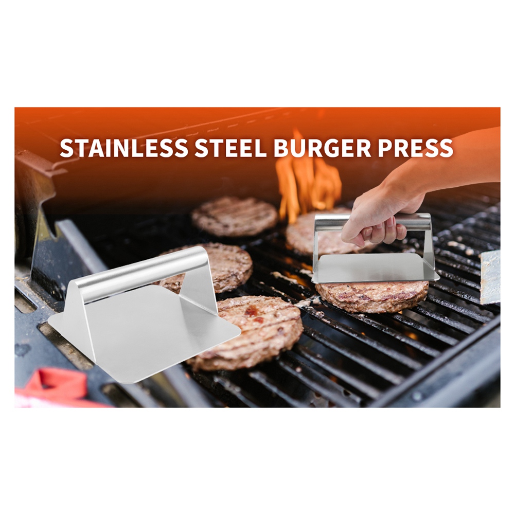 A04G-Square Meat Press Hamburg - Hot Dog Press ulasan dan harga