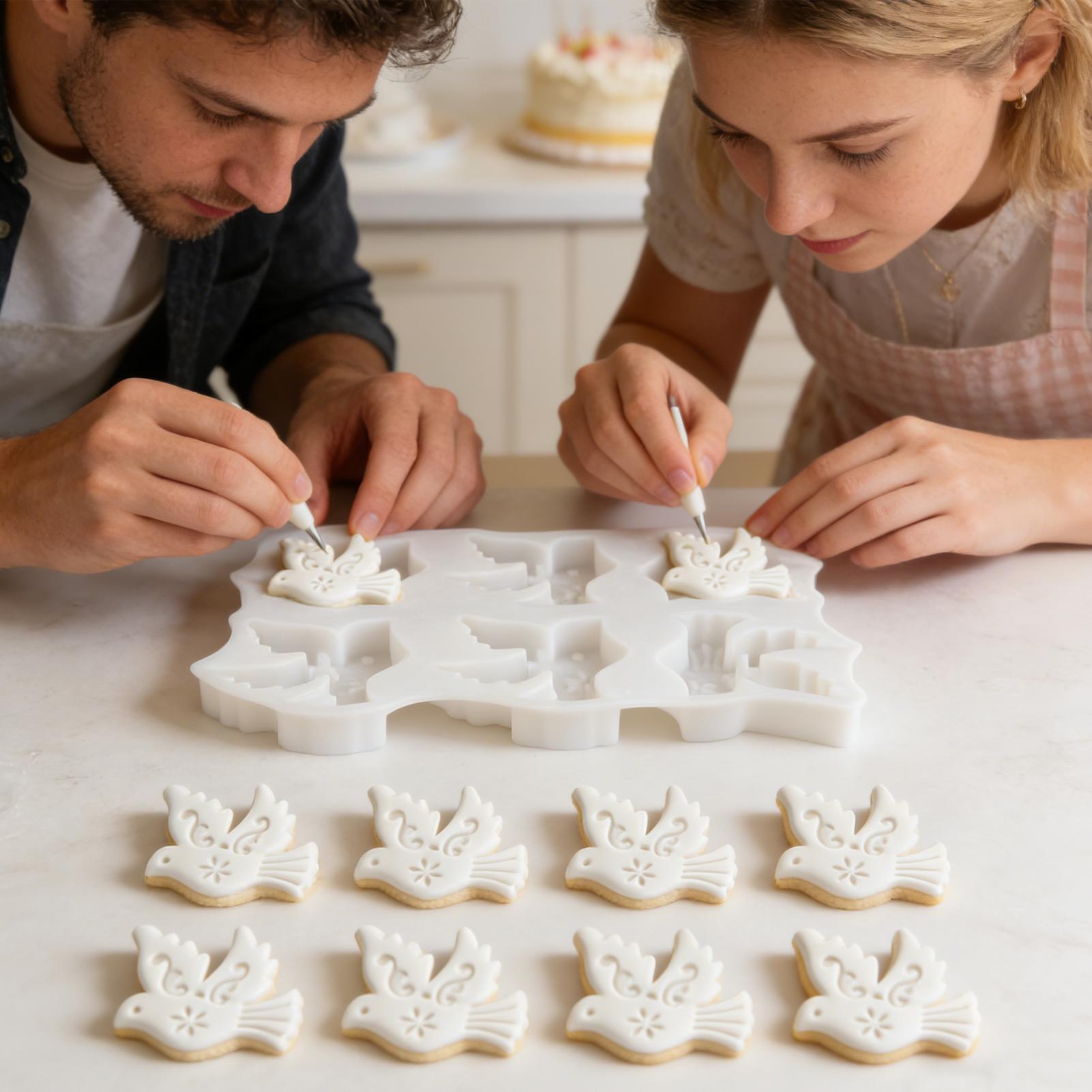 Bird Shape Silicone Mold 6-Cav - Potsticker Mold ulasan dan harga