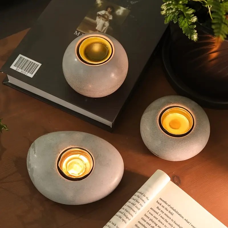 Tealight Candle Holder Resin S - Potsticker Mold ulasan dan harga