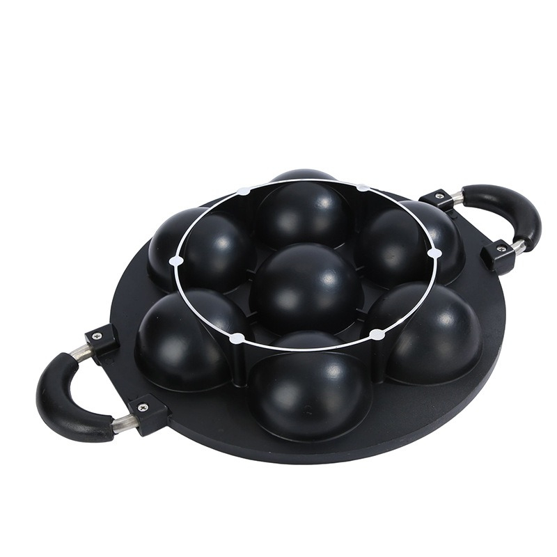 7 Hole Cake Cooking Pan Cast I - Egg Waffle Pan ulasan dan harga