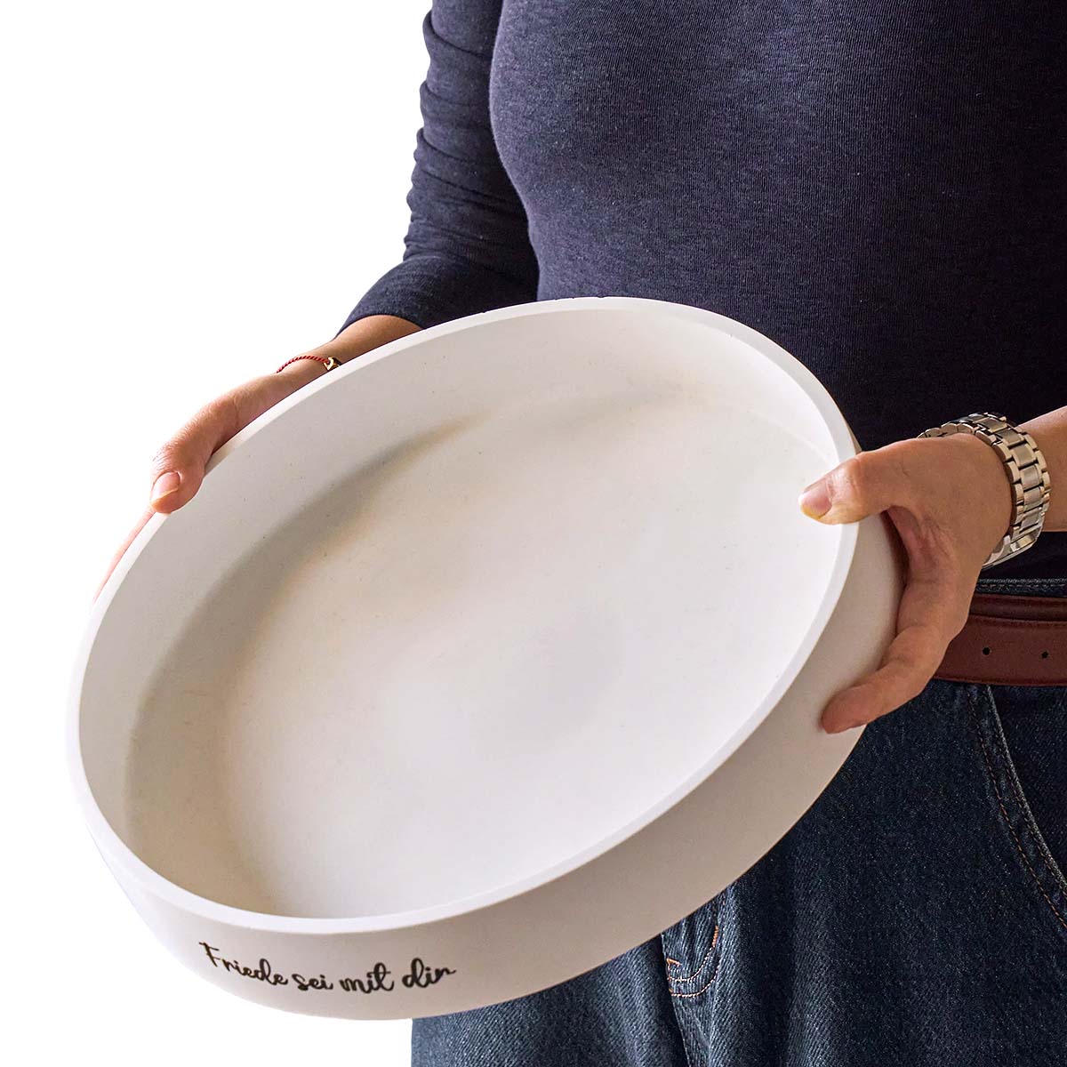Concrete Round Candle Bowl Ves - Potsticker Mold ulasan dan harga