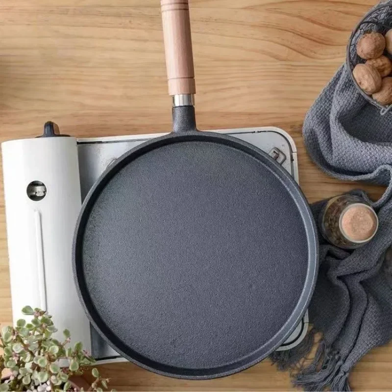26cm Cast Iron Frying Pan Unco - Mini Pancake Griddle ulasan dan harga