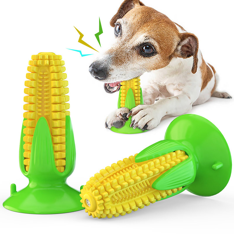 Dog toy with suction cup and c - Corn Dog Stick ulasan dan harga