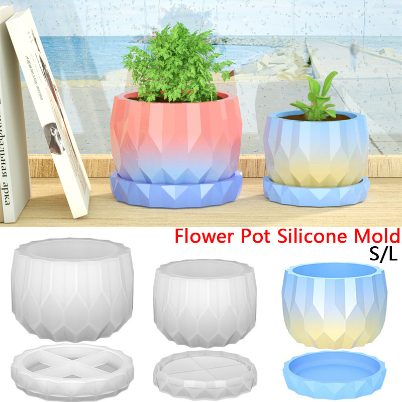 1 Set Silicone Planter Molds F - Potsticker Mold ulasan dan harga