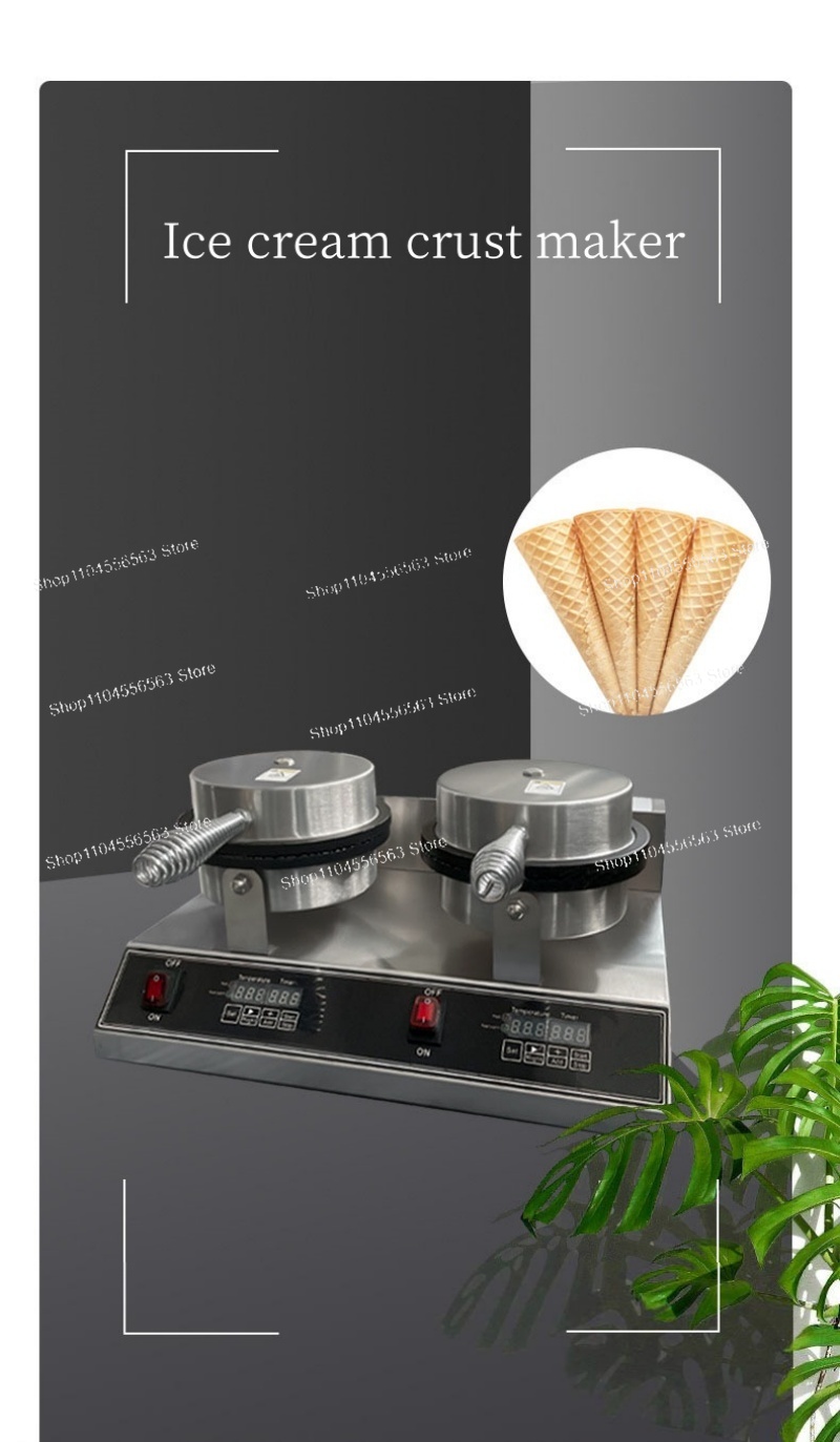 220V Ice Cream Cone & Waffle M - Waffle Cone Maker ulasan dan harga