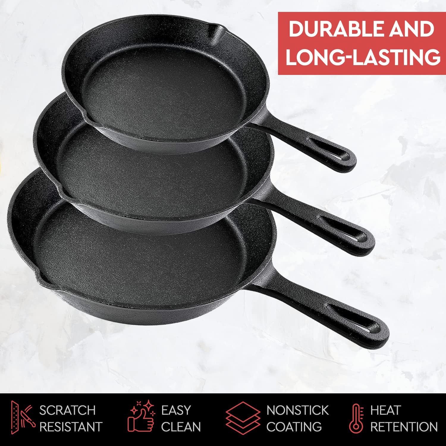 14/16/20cm Cast Iron Frying Pa - Mini Pancake Griddle ulasan dan harga