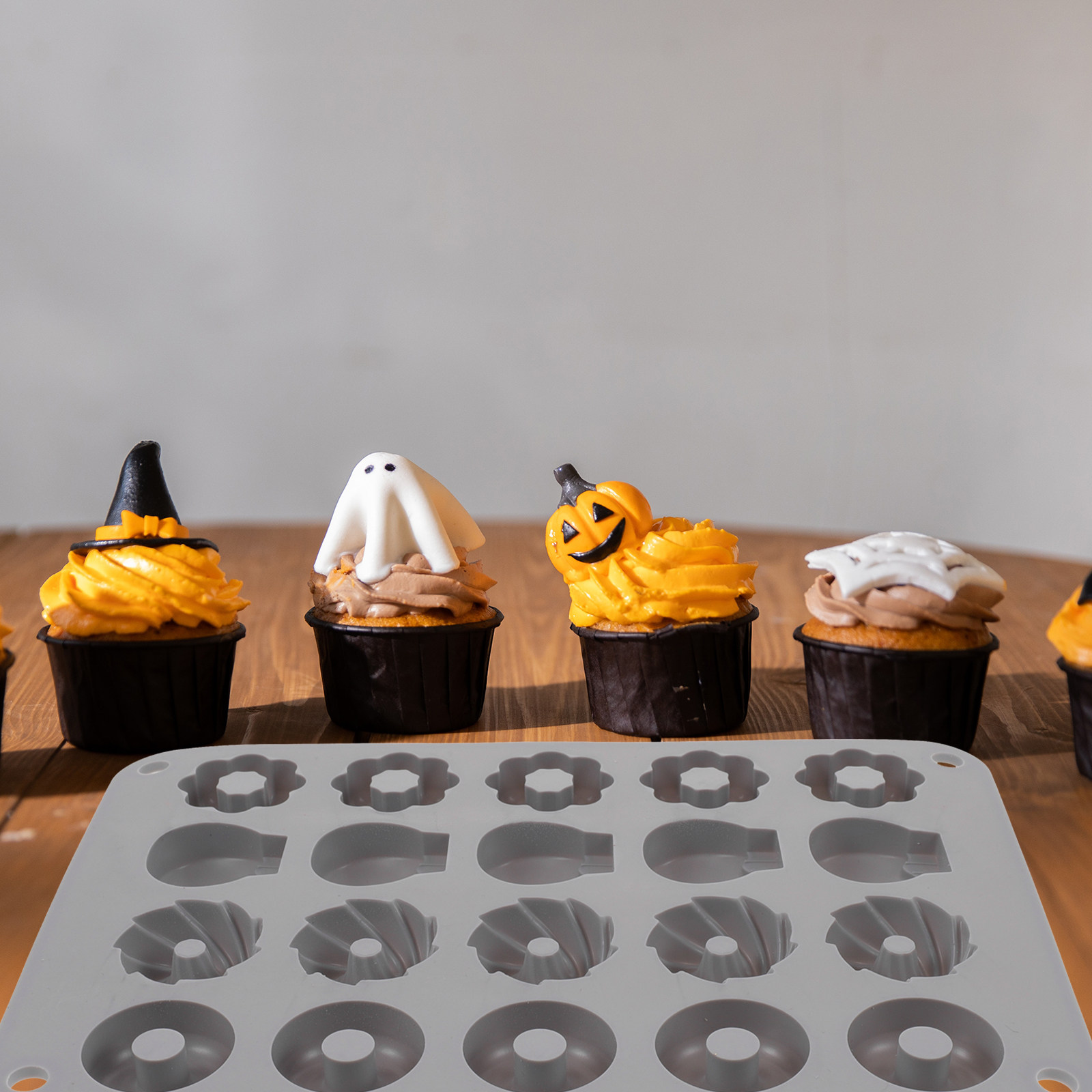 Mini Silicone Donut Mold Premi - Donut Mold Silicone ulasan dan harga