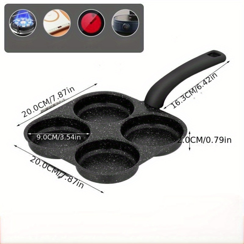 Egg Frying Pan Nonstick Pancak - Egg Waffle Pan ulasan dan harga